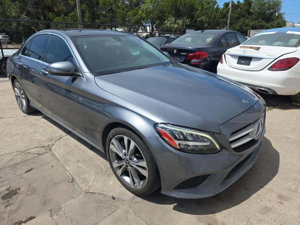 mercedes-benz c-class sedan 2020 W1KWF8DB7LR574426 image